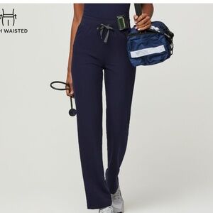 FIGs Livingston Basic Scrub Pants™ Women’s HW new without tags NAVY small petite